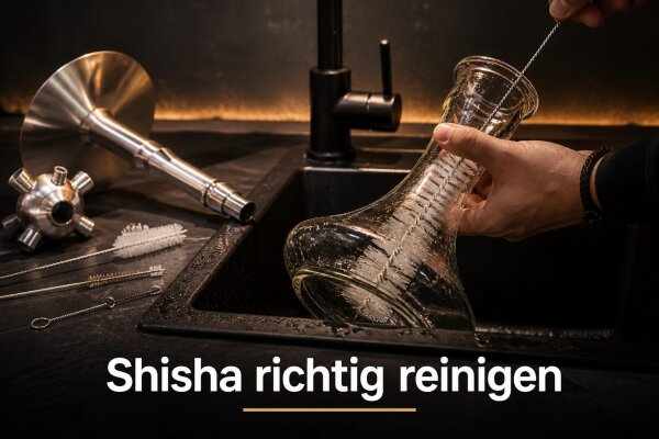 Shisha richtig reinigen: Die 5-Minuten-Routine und die Grundreinigung - Shisha reinigen: Anleitung für Bowl, Säule, Schlauch & HMD | Smoking Bljad