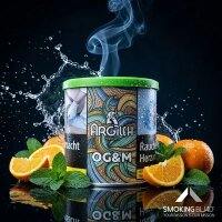 Argileh Tobacco Orng Mnt 200g