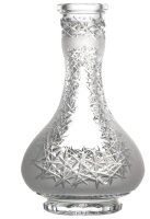 Caesar Crystal Bowl Drop Frozen V Reverse Clear