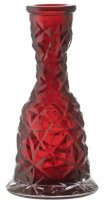 Caesar Crystal Bowl Tradi Cut Rock Red